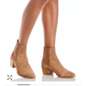 Rag and Bone suede Rover Block Heel Booties